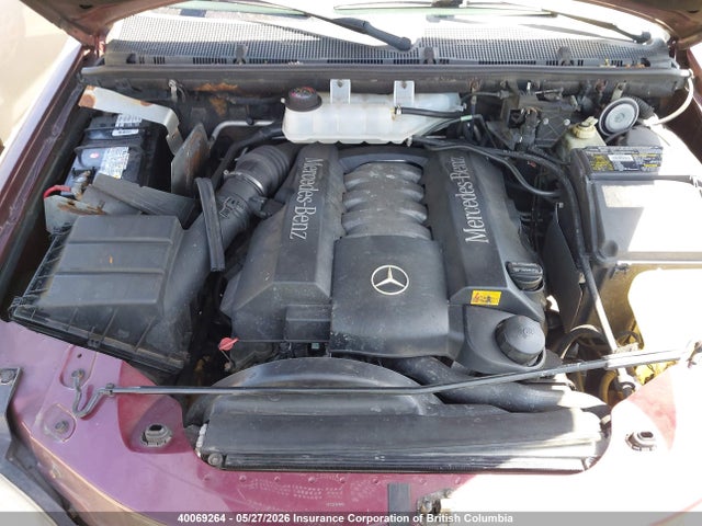 Aukcja sprzedaży 1999 Mercedes-benz Ml 430, vin: 4JGAB72E5XA073364, numer aukcji: 40069264