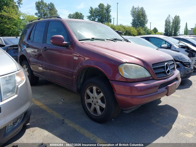 Aukcja sprzedaży 1999 Mercedes-benz Ml 430, vin: 4JGAB72E5XA073364, numer aukcji: 40069264