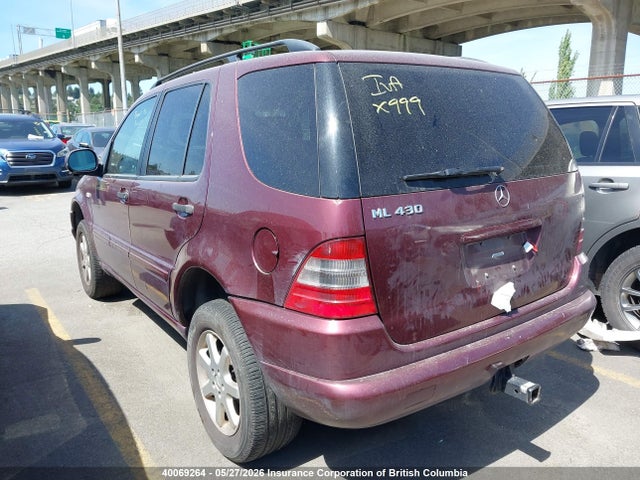 Aukcja sprzedaży 1999 Mercedes-benz Ml 430, vin: 4JGAB72E5XA073364, numer aukcji: 40069264