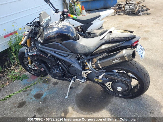 Aukcja sprzedaży 2012 Triumph Motorcycle Speed Triple Abs, vin: SMTN01PK8CT547721, numer aukcji: 40073892
