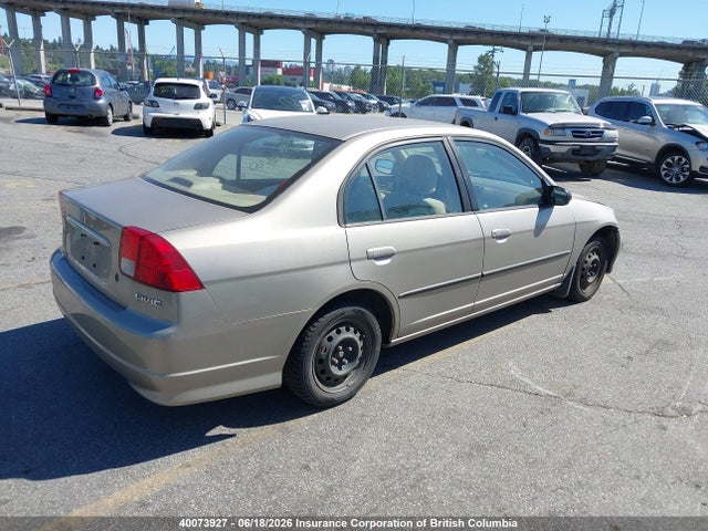 Продаж на аукціоні авто 2004 Honda Civic, vin: 2HGES154X4H911117, номер лоту: 40073927