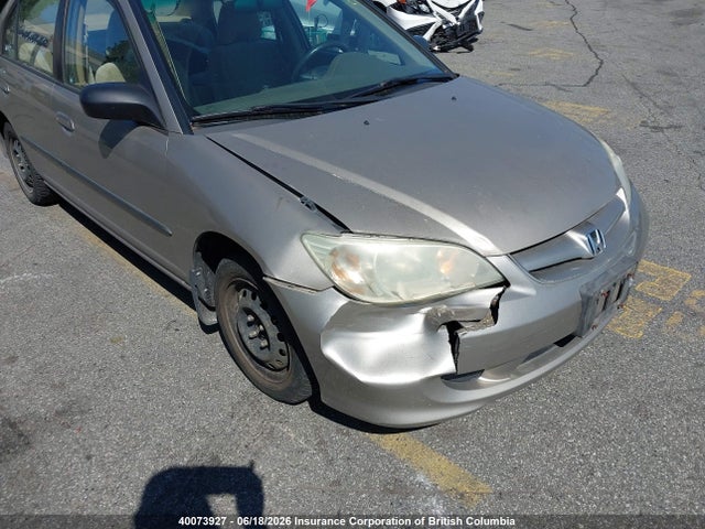 Продаж на аукціоні авто 2004 Honda Civic, vin: 2HGES154X4H911117, номер лоту: 40073927