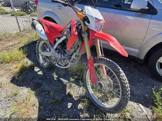 2018 Honda Crf250 L/rl მანქანა იყიდება აუქციონზე, vin: MLHMD4422J5100904, აუქციონის ნომერი: 40073938