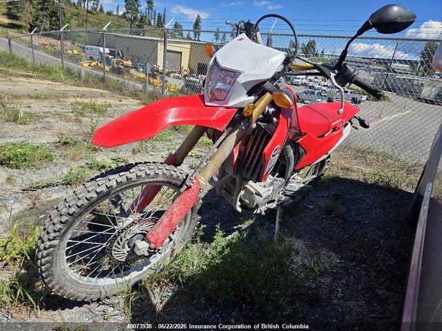 2018 Honda Crf250 L/rl მანქანა იყიდება აუქციონზე, vin: MLHMD4422J5100904, აუქციონის ნომერი: 40073938