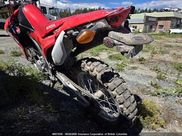 2018 Honda Crf250 L/rl მანქანა იყიდება აუქციონზე, vin: MLHMD4422J5100904, აუქციონის ნომერი: 40073938