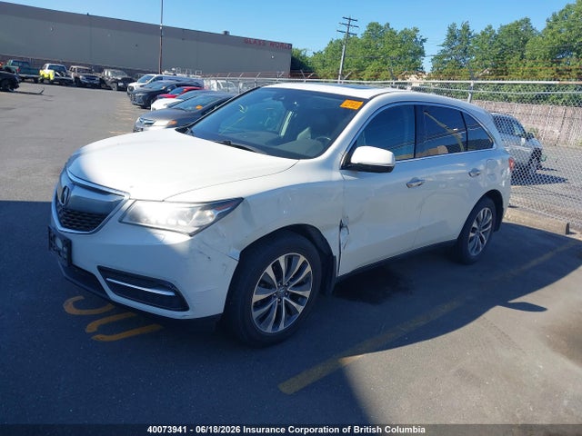 Acura MDX 2016 5FRYD4H41GB504332 Image 2