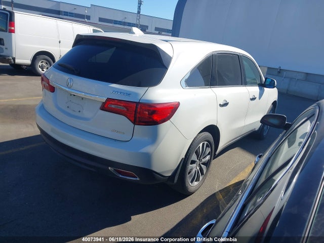 Acura MDX 2016 5FRYD4H41GB504332 Image 4