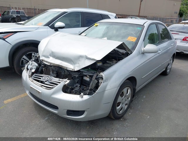 Продажа на аукционе авто 2007 Kia Spectra Ex/lx, vin: KNAFE121275414334, номер лота: 40071626