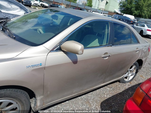 2008 Toyota Camry Hybrid მანქანა იყიდება აუქციონზე, vin: 4T1BB46KX8U032652, აუქციონის ნომერი: 40073020