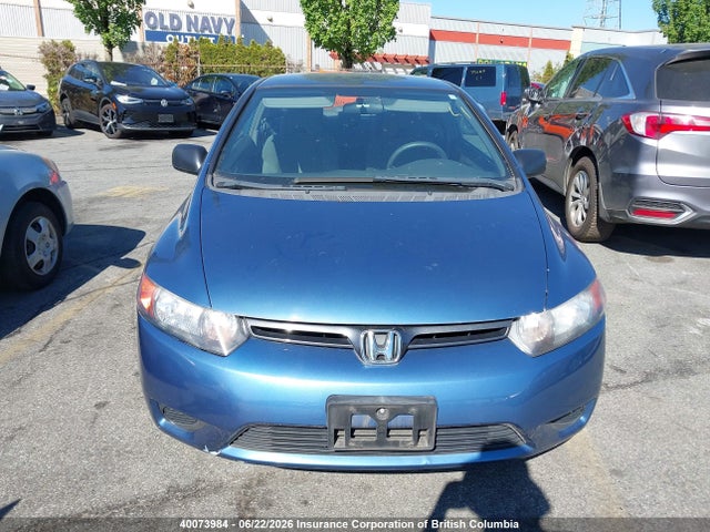 40073984 :رقم المزاد ، 2HGFG123X7H006981 vin ، 2007 Honda Civic مزاد بيع