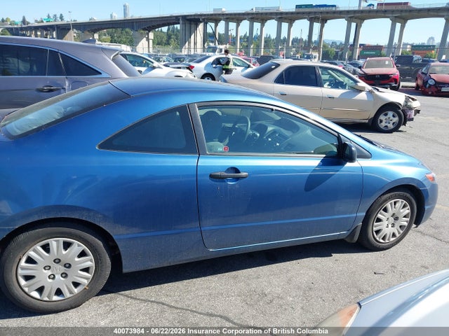 40073984 :رقم المزاد ، 2HGFG123X7H006981 vin ، 2007 Honda Civic مزاد بيع