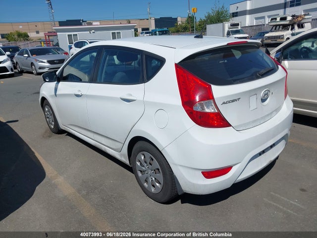 2017 Hyundai Accent Se მანქანა იყიდება აუქციონზე, vin: KMHCT5AE6HU311945, აუქციონის ნომერი: 40073993