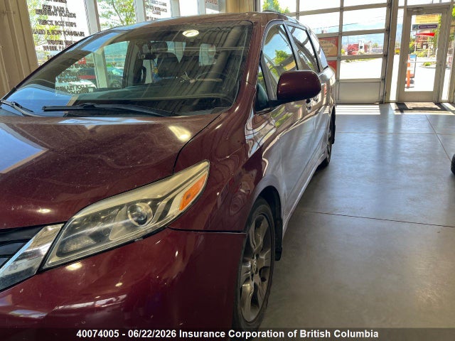 2015 Toyota Sienna Sport მანქანა იყიდება აუქციონზე, vin: 5TDXK3DC2FS585202, აუქციონის ნომერი: 40074005