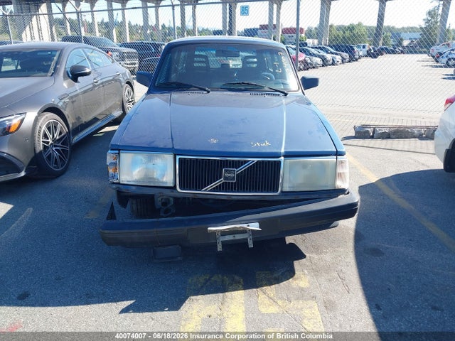 40074007 :رقم المزاد ، YV1AX8850M1908036 vin ، 1991 Volvo 240 مزاد بيع
