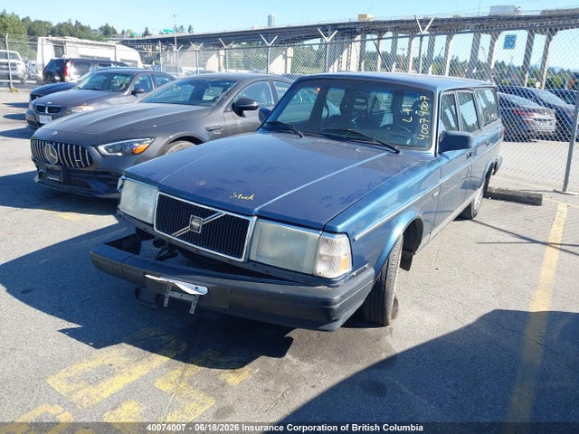40074007 :رقم المزاد ، YV1AX8850M1908036 vin ، 1991 Volvo 240 مزاد بيع