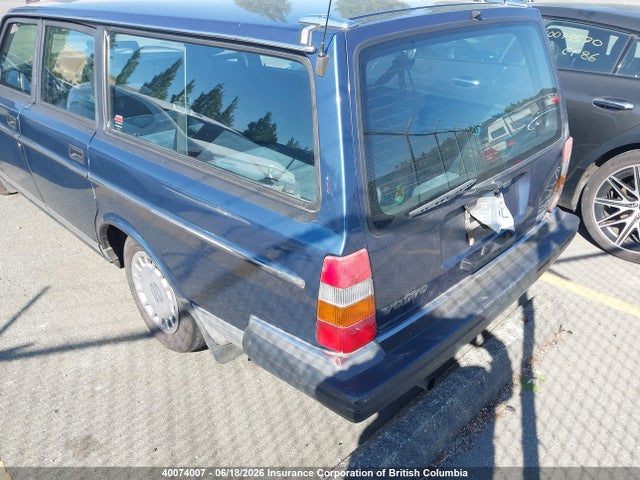40074007 :رقم المزاد ، YV1AX8850M1908036 vin ، 1991 Volvo 240 مزاد بيع
