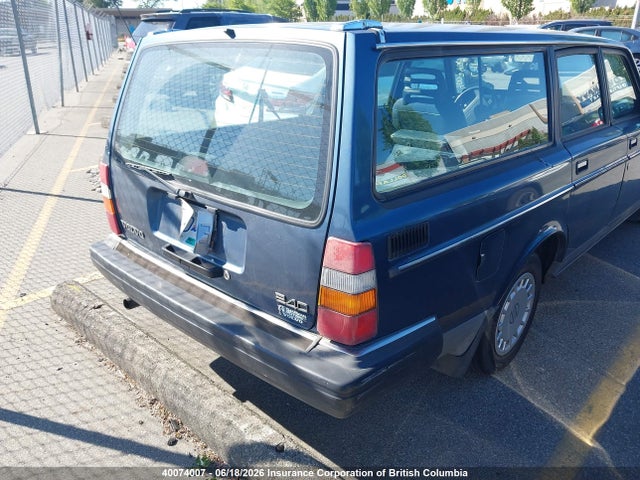40074007 :رقم المزاد ، YV1AX8850M1908036 vin ، 1991 Volvo 240 مزاد بيع