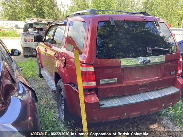 Продажа на аукционе авто 2010 Ford Escape Limited, vin: 1FMCU9EG8AKD13973, номер лота: 40074017