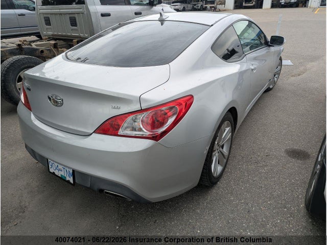 2012 Hyundai Genesis 3.8 მანქანა იყიდება აუქციონზე, vin: KMHHU6KH8CU072036, აუქციონის ნომერი: 40074021