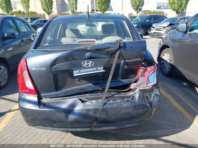 40074022 :رقم المزاد ، KMHCN45C69U357063 vin ، 2009 Hyundai Accent Gls مزاد بيع