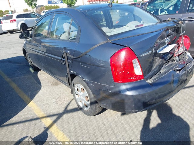 40074022 :رقم المزاد ، KMHCN45C69U357063 vin ، 2009 Hyundai Accent Gls مزاد بيع