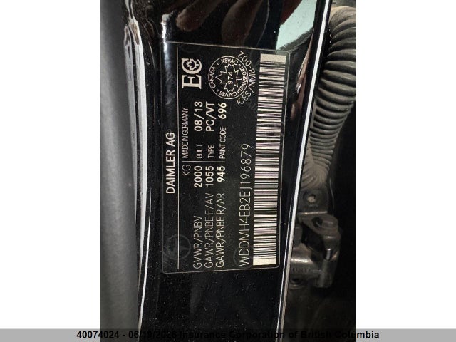 Mercedes-Benz B250 2014 WDDMH4EB2EJ196879 Image 12