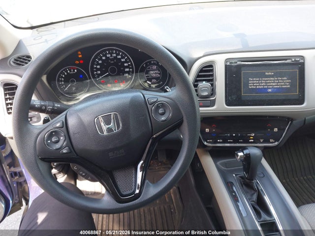 Продаж на аукціоні авто 2016 Honda Hr-v Ex, vin: 3CZRU6H53GM115725, номер лоту: 40068867