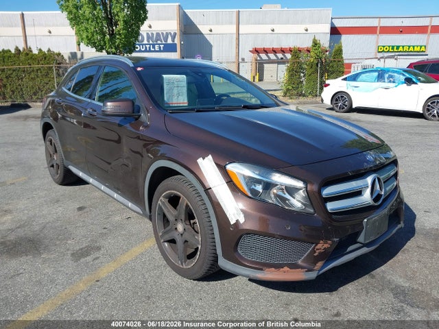 40074026 :رقم المزاد ، WDCTG4GB4GJ196806 vin ، 2016 Mercedes-benz Gla 250 4matic مزاد بيع