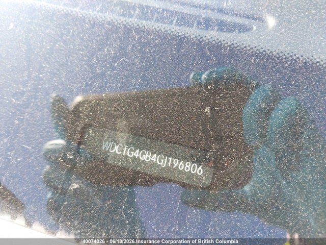 40074026 :رقم المزاد ، WDCTG4GB4GJ196806 vin ، 2016 Mercedes-benz Gla 250 4matic مزاد بيع