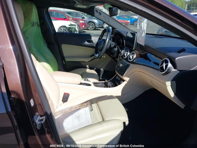 40074026 :رقم المزاد ، WDCTG4GB4GJ196806 vin ، 2016 Mercedes-benz Gla 250 4matic مزاد بيع