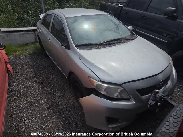 40074039 :رقم المزاد ، 2T1BU40E09C178140 vin ، 2009 Toyota Corolla S/le/xle مزاد بيع