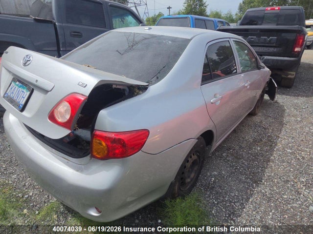 Aukcja sprzedaży 2009 Toyota Corolla S/le/xle, vin: 2T1BU40E09C178140, numer aukcji: 40074039