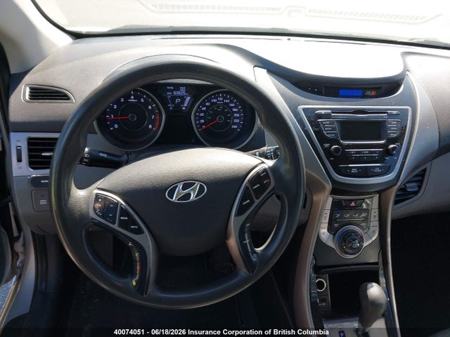 2013 Hyundai Elantra Gls/limited მანქანა იყიდება აუქციონზე, vin: 5NPDH4AE1DH327253, აუქციონის ნომერი: 40074051