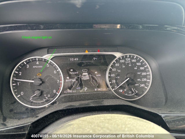 2022 Nissan Pathfinder Sl მანქანა იყიდება აუქციონზე, vin: 5N1DR3CE5NC267121, აუქციონის ნომერი: 40074055
