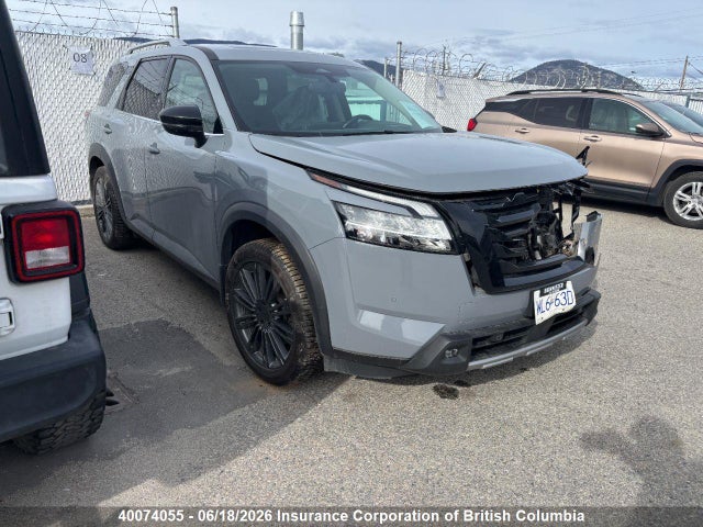 2022 Nissan Pathfinder Sl მანქანა იყიდება აუქციონზე, vin: 5N1DR3CE5NC267121, აუქციონის ნომერი: 40074055