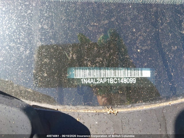 Продаж на аукціоні авто 2011 Nissan Altima 2.5 S, vin: 1N4AL2AP1BC148099, номер лоту: 40074061