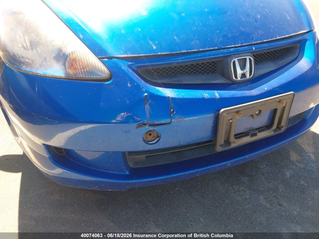 2007 Honda Fit მანქანა იყიდება აუქციონზე, vin: JHMGD37217S816305, აუქციონის ნომერი: 40074063