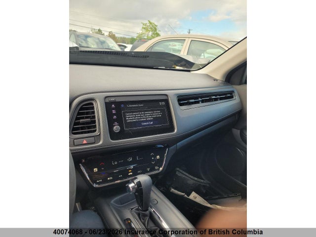 2019 Honda Hr-v მანქანა იყიდება აუქციონზე, vin: 3CZRU6H36KM100319, აუქციონის ნომერი: 40074068