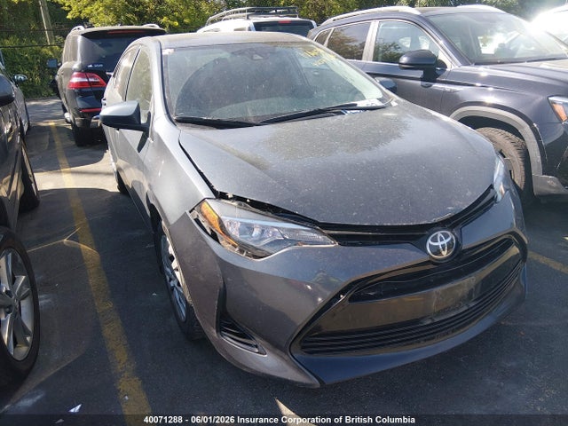 Продаж на аукціоні авто 2018 Toyota Corolla L/le/xle/se/xse, vin: 2T1BURHE8JC012521, номер лоту: 40071288