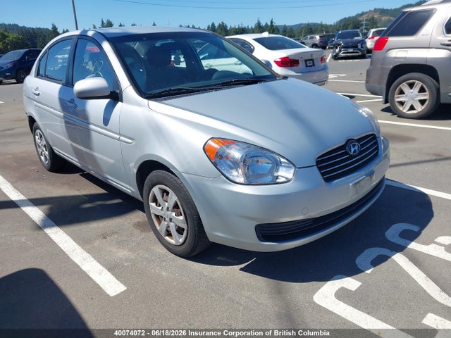 2010 Hyundai Accent Gl მანქანა იყიდება აუქციონზე, vin: KMHCN4BC6AU508766, აუქციონის ნომერი: 40074072