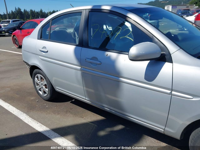 2010 Hyundai Accent Gl მანქანა იყიდება აუქციონზე, vin: KMHCN4BC6AU508766, აუქციონის ნომერი: 40074072