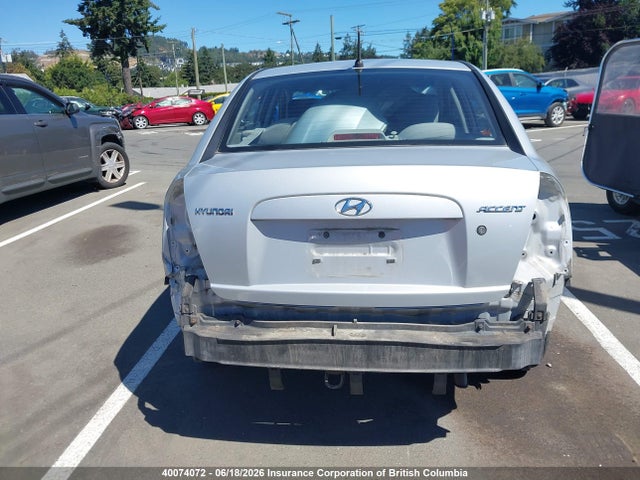 2010 Hyundai Accent Gl მანქანა იყიდება აუქციონზე, vin: KMHCN4BC6AU508766, აუქციონის ნომერი: 40074072