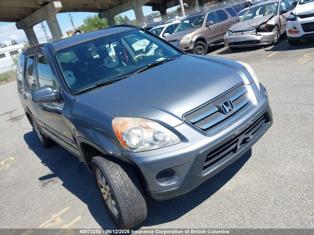 2005 Honda Cr-v Se/ex მანქანა იყიდება აუქციონზე, vin: JHLRD78905C812141, აუქციონის ნომერი: 40073250
