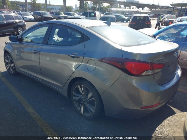 2015 Hyundai Elantra Gls მანქანა იყიდება აუქციონზე, vin: KMHDH4AH0FU285298, აუქციონის ნომერი: 40074078
