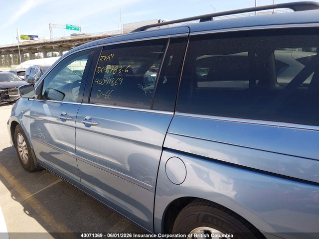 2008 Honda Odyssey Exl მანქანა იყიდება აუქციონზე, vin: 5FNRL38668B507717, აუქციონის ნომერი: 40071369