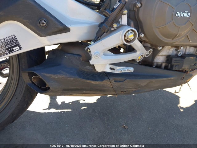 Aukcja sprzedaży 2026 Aprilia Tuono 457, vin: ZD4XEUB03T6001279, numer aukcji: 40071512