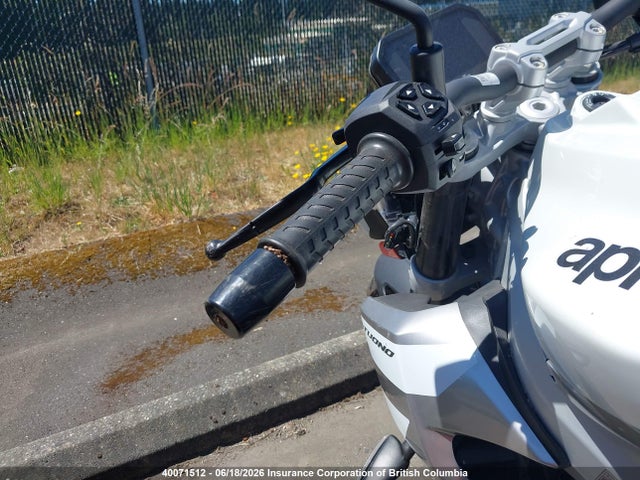 Aukcja sprzedaży 2026 Aprilia Tuono 457, vin: ZD4XEUB03T6001279, numer aukcji: 40071512