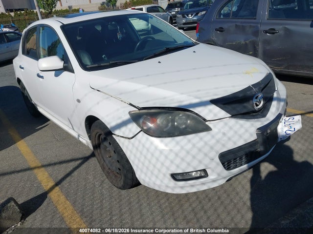 2009 Mazda 3 S მანქანა იყიდება აუქციონზე, vin: JM1BK343191204838, აუქციონის ნომერი: 40074082