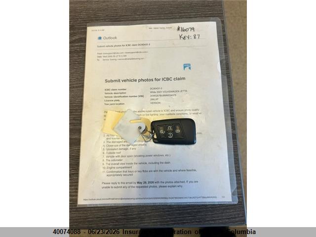 Volkswagen Jetta 2021 3VWG57BU8MM034079 Image 8
