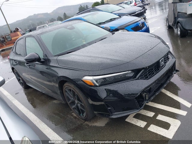 2025 Honda Civic Sport/sport Touring მანქანა იყიდება აუქციონზე, vin: 2HGFE4F88SH008850, აუქციონის ნომერი: 40072257
